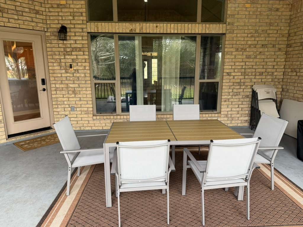 Backyard outdoor space