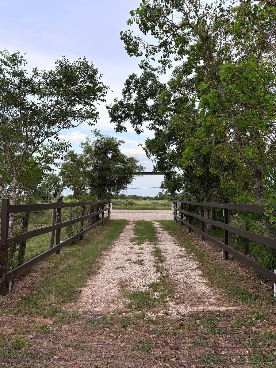 Secluded ranch with coded gate